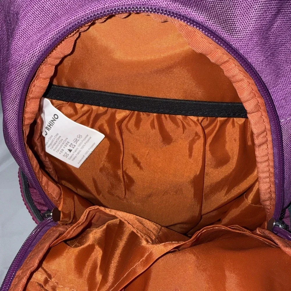 Nevo Rhino Sling Crossbody Bag Back Pack Backpack New W/O Tags Purple or Pink